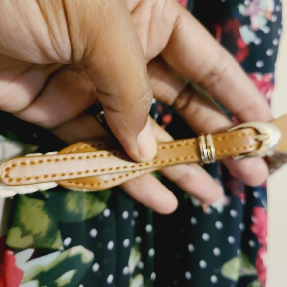 IZ Buyer | Women's Multi-Colored Mixed Print Belted Mini Dress (Size Medium) - Picture 11 of 14